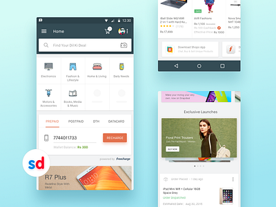 Design Refresh - Snapdeal App