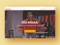 404 Page - Jabong (Concept)