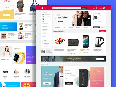 New Snapdeal Website