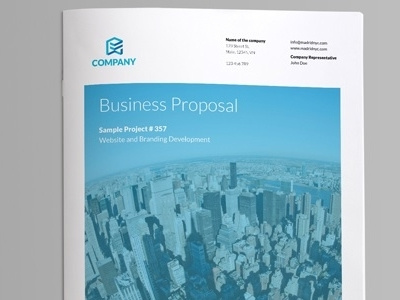 Company Proposal - Business Template business template company proposal design company proposal template professional business template professional proposal proposal business template proposal design proposal template