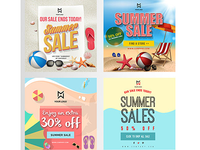 Summer Sale Banners adwords banners animated banner banner pack banner set banners beach banner coupon discount fashion banner fashion sale gif banner google adwords