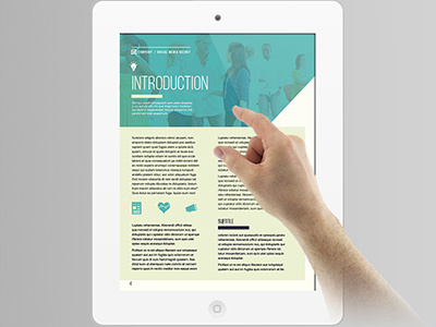 Ebook Corporate business corporate design ebook graphic web