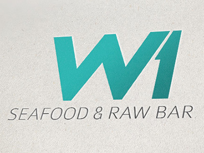 Logo Design Bar design logo raw bar restaurant seafood
