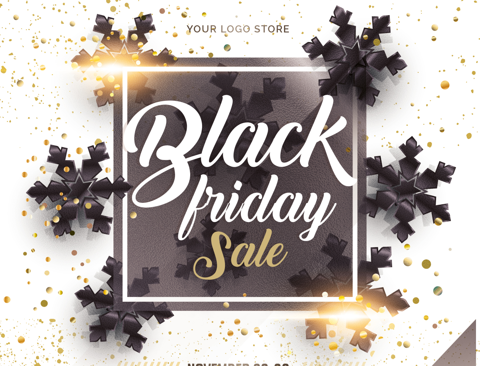 Black Friday Sale Flyer by MadridNYC on Dribbble