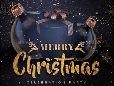 Christmas Party invitation cover christmas flyer christmas invitation christmas party invitation christmas template cover design flyer template invitation card invitation design invitation template new year party party flyer