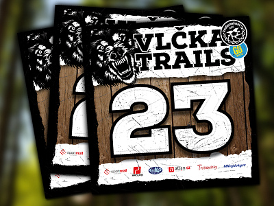 Vlčka Trails 2013 - competition bike numbers mtg number starting tag trail vlčka