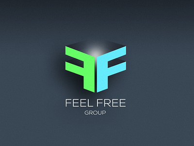 Logo of Feel Free Group agency f feel free letter teambuilding