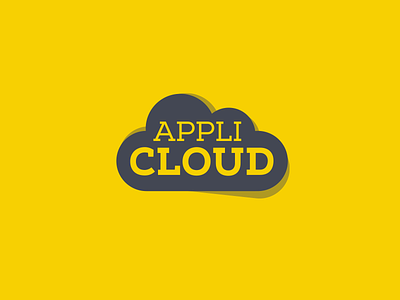 Another cloud - Applicloud logo app application cloud logo