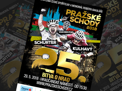 POSTER - Pražské Schody 2018 - 25. anniversary