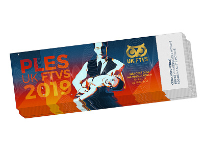 Ticket for UK FTVS ball