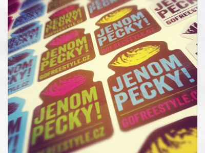 New stickers for www.gofreestyle.cz gofreestyle jxk pecky sticker
