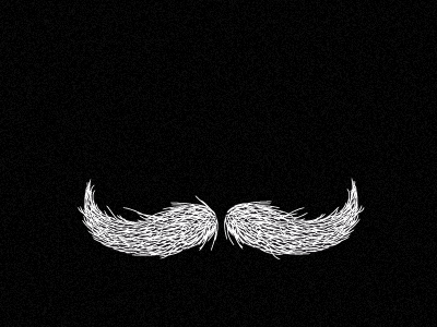 Just a mustache! illustration jxk mustache