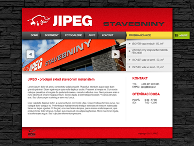 Working on jipeg.cz redesign jipeg jxk redesign webdesign