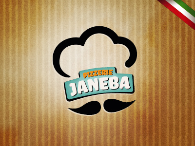 Logo of PIZZERIE JANEBA janeba jxk logo pizza pizzeria