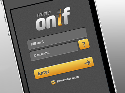 Onif Mobile - first idea