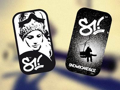 Stickers for snowboards.cz freestyle print s1 snowboard sticker stickers