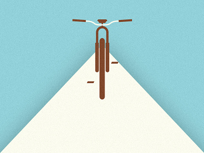 Bike poster bicycle bike graphics poster simple