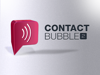 Final logo of ContactBubble