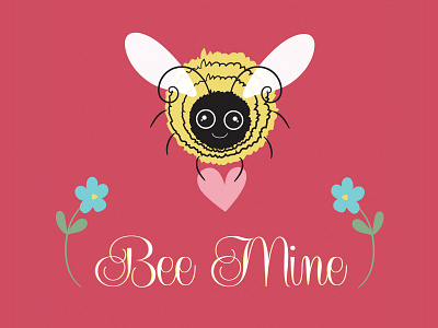 Bee Mine Valentine Greeting