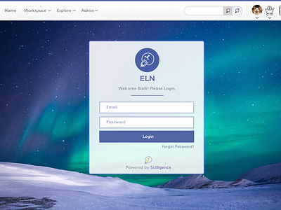 ELN Application Design Prototype