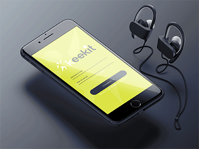 50 Keekit Db app application design green illustration iphone motion sport ui ux