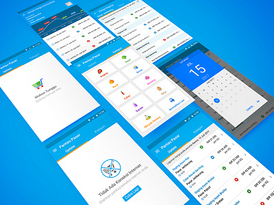 PantauPasar App Android Material Design Guidelines android market app material design mobile app ui ux