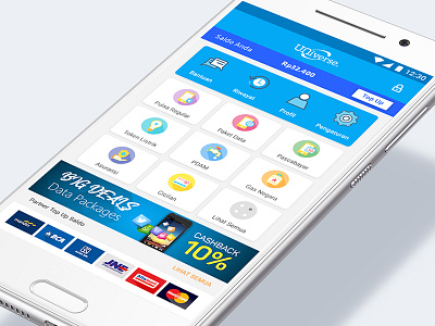 Bill Payments Mobile App 1/3 android design ios design mobile app payment top up ui design ux