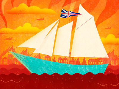 Dunkirk britain dunkirk illustration movie sea ship war