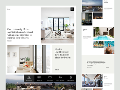 Luxury Apartment Website