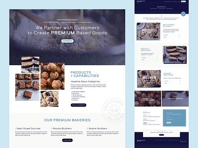 Bakery Company Website