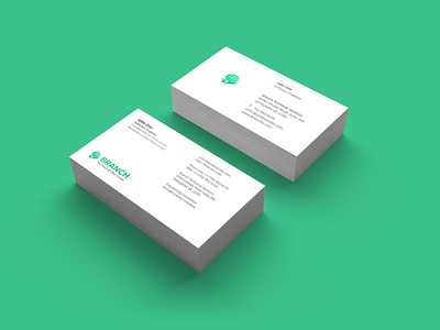 Green Business Card Template business cards green business cards it business cards simple business cards
