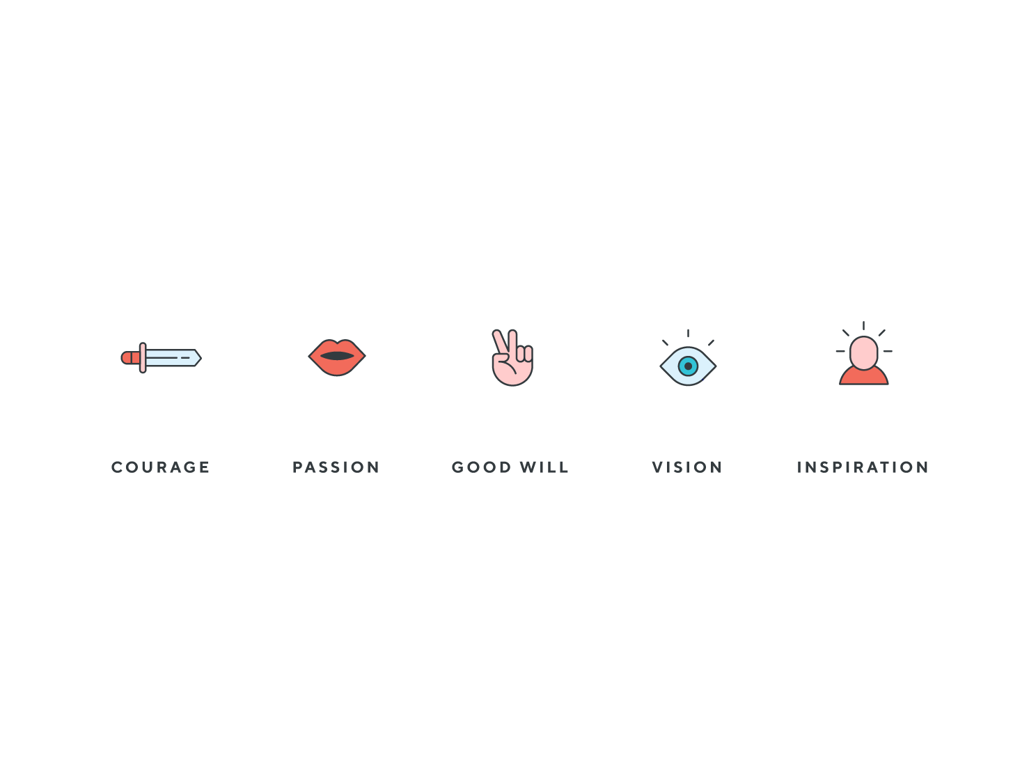 core-values-design-stickers-by-zagrian-emilia-on-dribbble