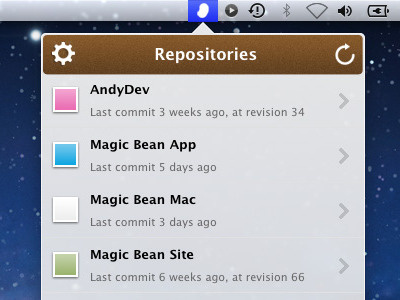 Magic Bean for Mac beanstalk mac magic bean popover
