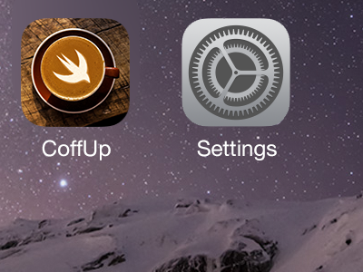 Coffee Meetup Icon app coffee icon ios iphone latte latte art