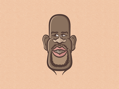 Shaqovic basketball character design gdansk poland shaq tomzel vector