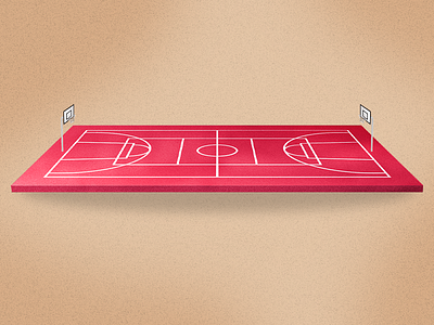 Basketball Court basketball court icon sport visual