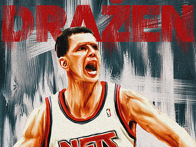 Dražen Petrović Tribute basketball drazen illustration petrovic poland sport