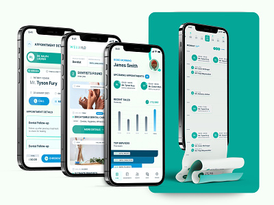 W - Booking App app booking health poland ui wellness