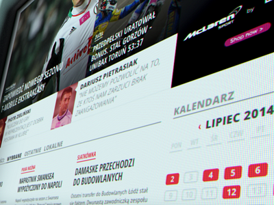 Sports News news poland portal sport ui