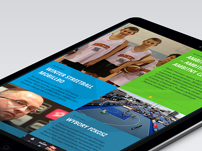 Another basketball site ;) basketball grid news poland ui web