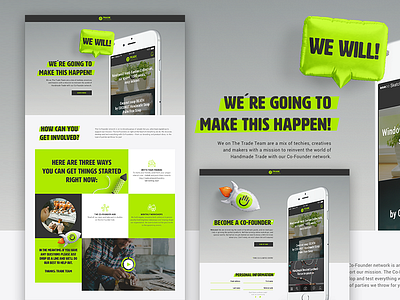 App Landing Pages app application landing mobile page poland us web wip