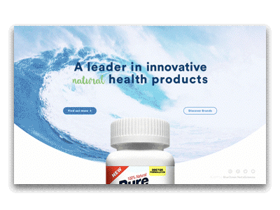 Pharma Site canada drug microsite pharma pitch poland ui web webdesign