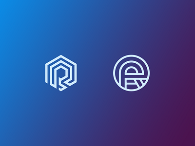 RP. Logo. Exploration. blockchain branding crypto expoloration icon logo poland sign wip