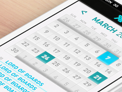 Calendar App