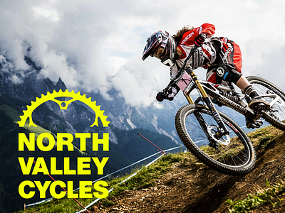 North Valley Cycles branding graphic design logo logo design