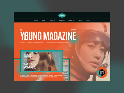 Young | Magazine Website