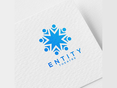 Entity Theatre branding graphic design logo ui