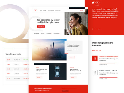 QIC digital brand refresh concept (2018)