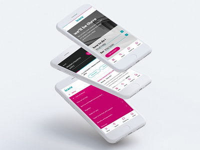 icare NSW Mobile First Design