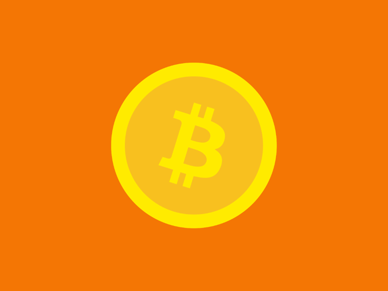 Bitcoin Animated Illustration